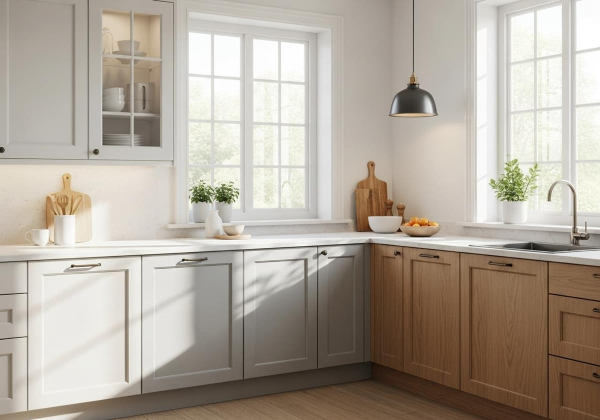 Choosing Cabinet Colors That Enhance Natural Light