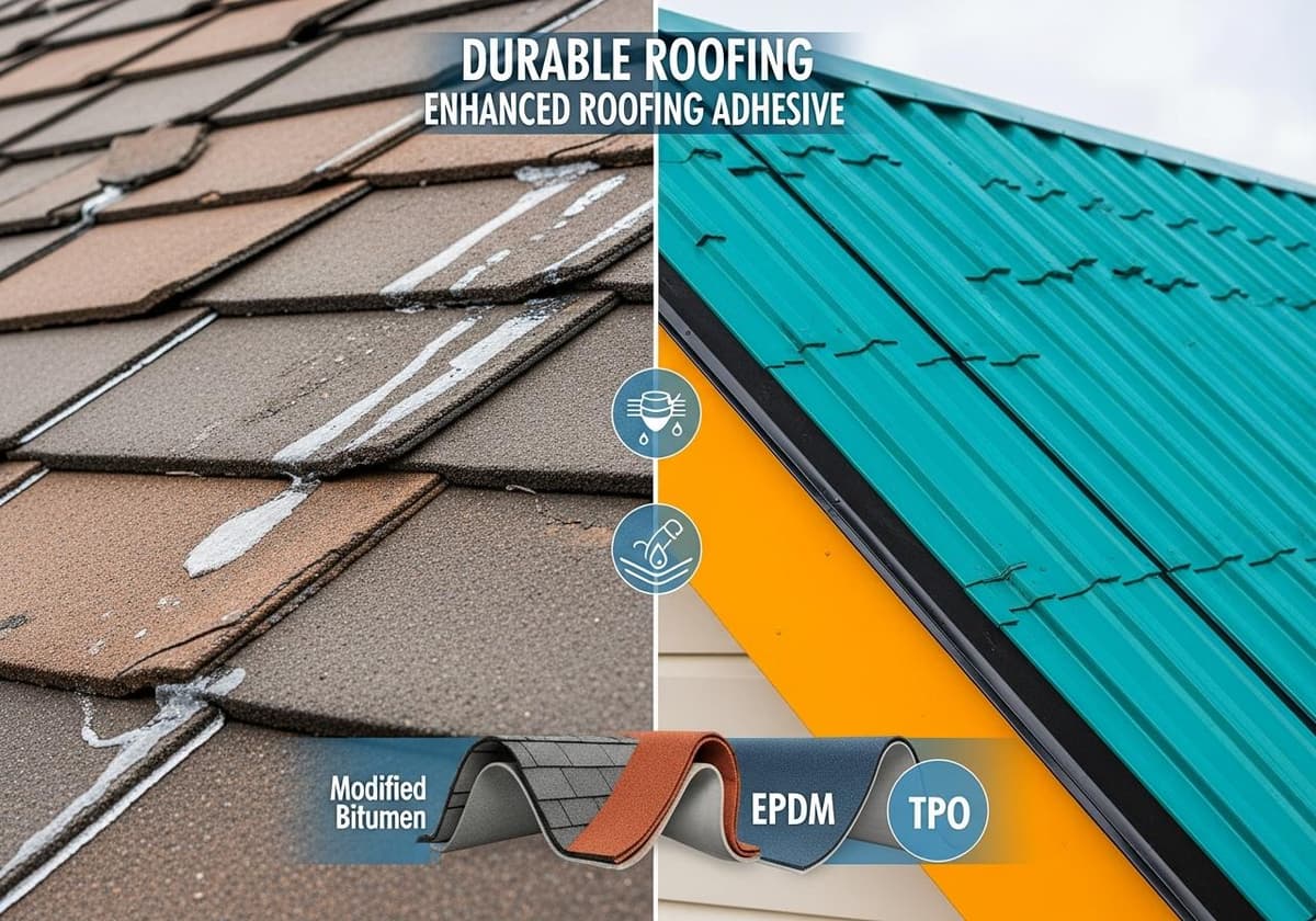 Choosing Durable Roofing Adhesives