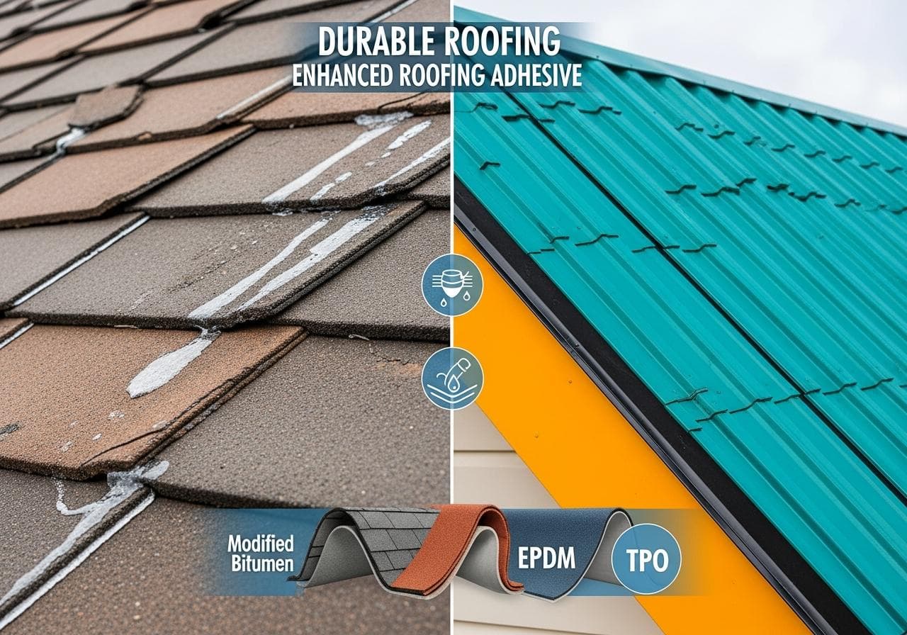 Choosing Durable Roofing Adhesives